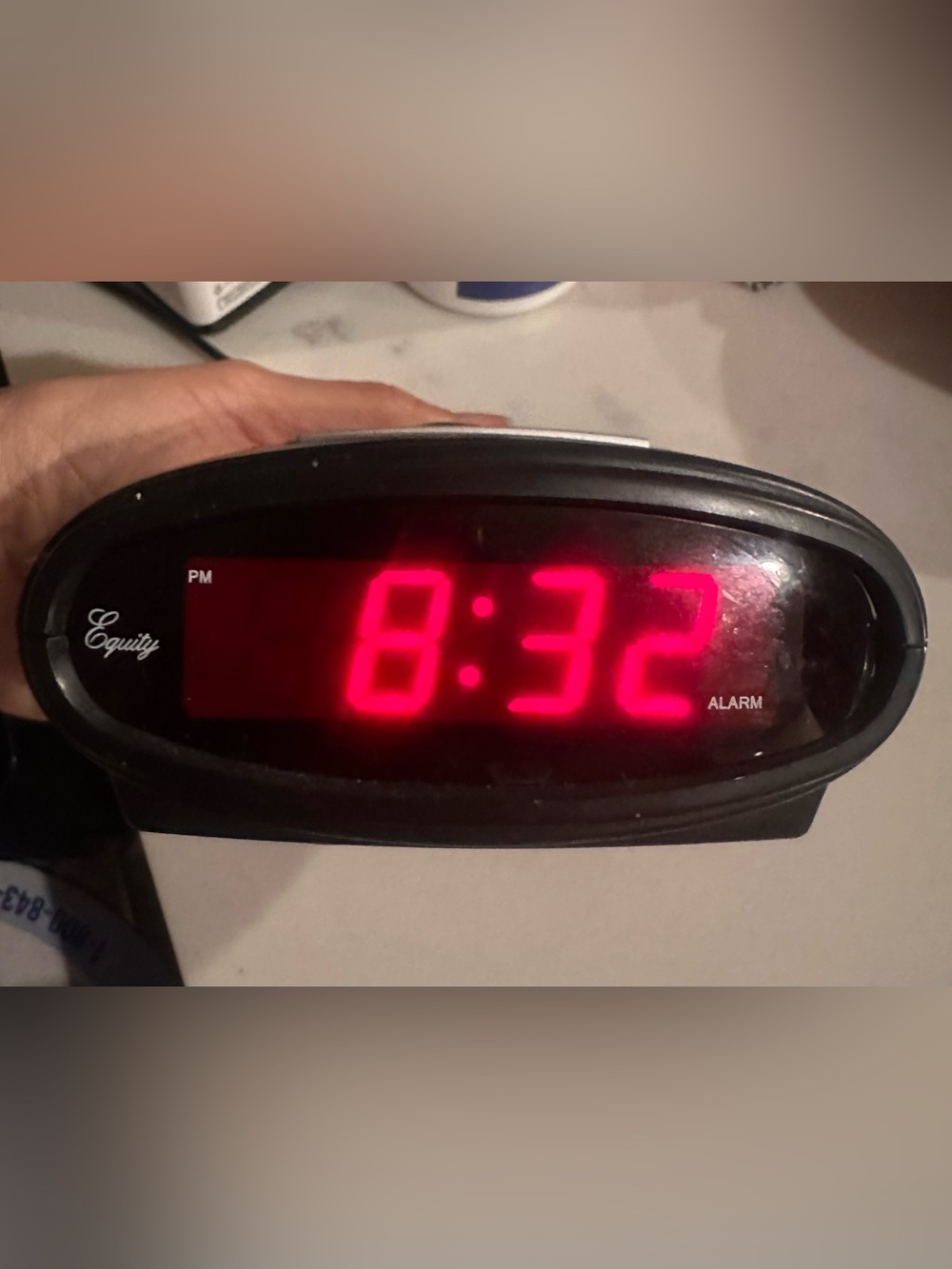 Digital Clock with Red LED